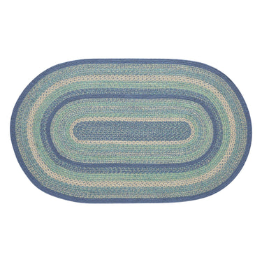 Jolie Braided Jute Oval Braided Rugs with Rug Pad - VHC Brands - The Fox Decor